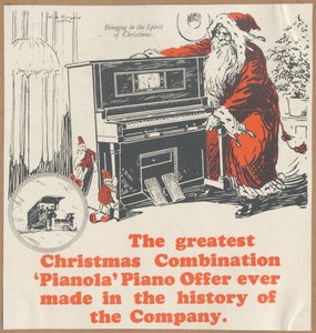 Pianolas de la société Aeolian, années 1920