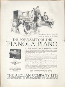 Pianolas de la compagnie éolienne