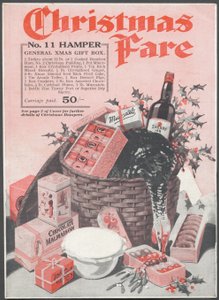 Paniers de Noël, vers 1920 - Wilfred Fryer
