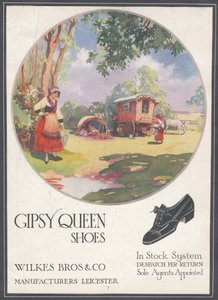 Chaussures Gipsy Queen, vers 1920