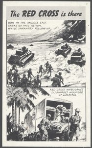 Publicité en temps de guerre de la Croix-Rouge