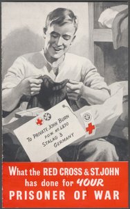 Publicité en temps de guerre de la Croix-Rouge