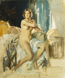 Étude pour Le Miroir - Wilfred Gabriel de Glehn
