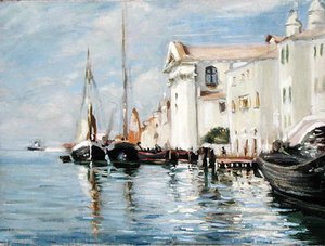 Le Front de mer, Giudecca, Venise - Wilfred Gabriel de Glehn