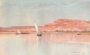 Sur le Nil, vers 1900