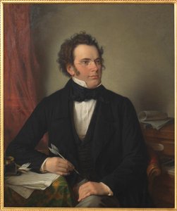 Portrait de Franz Schubert 1797-1828, 1875 - Wilhelm August Rieder