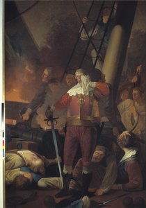 Christian IV sur "Trefoldigheden" à la bataille de Koldberger Heide 1644