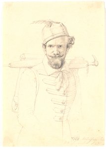 Autoportrait avec sac à dos