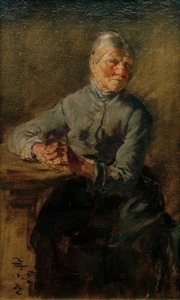 Vieille femme - Wilhelm Busch