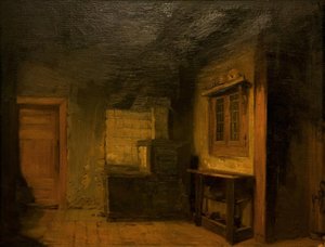 Cuisine dans le presbytère à Wiedensahl