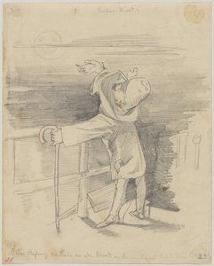 Discours à la lune : Chère lune - Wilhelm Busch
