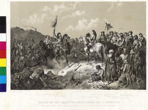 Épisode de la bataille des monts Harsany le 12 août 1687 - Wilhelm Camphausen