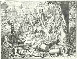 Frédéric Barberousse entrant à Milan - Wilhelm Camphausen