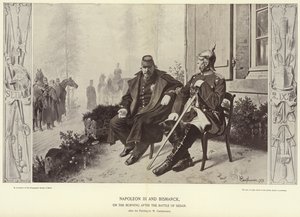Napoléon III et Bismarck le matin après la bataille de Sedan