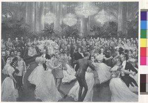 Bal à la cour - raisonnement de la quadrille - Wilhelm Gause
