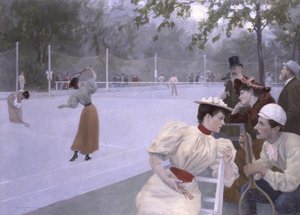 Court de tennis municipal