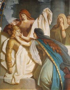 La mort de Sigurd, de la Saga de Sigurd, Salle Inférieure, vers 1882-83