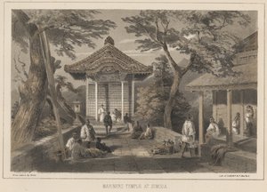 Temple des marins à Simoda, 1855