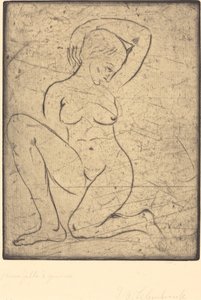 À genoux, petit - Wilhelm Lehmbruck