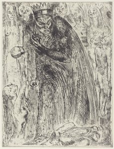 Macbeth V (La vision de Lady Macbeth) - Wilhelm Lehmbruck