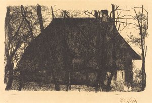 Ferme - Wilhelm Maria Hubertus Leibl