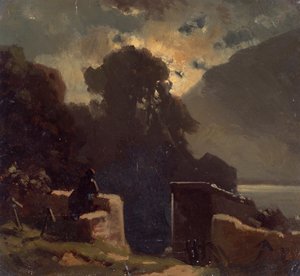 Paysage lunaire - Wilhelm Lichtenheld