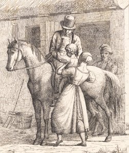 Une famille de paysans - Wilhelm Marstrand