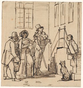 Musiciens de cour - Wilhelm Marstrand