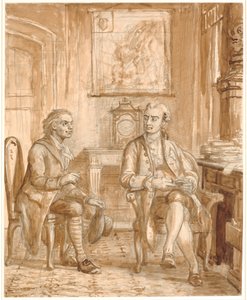 Ministre Guldberg et Wessel - Wilhelm Marstrand