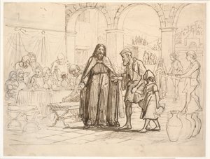 La parabole de la grande cène - Wilhelm Marstrand