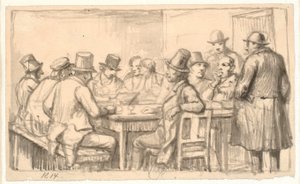 Politiciens dans une auberge
