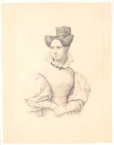 Portrait de Sophie Frederikke Raffenberg - Wilhelm Marstrand
