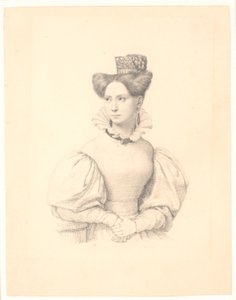 Portrait de Sophie Frederikke Raffenberg - Wilhelm Marstrand