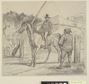 Cavalier et Gardien de Barrière - Wilhelm Marstrand