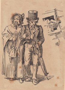 Couple de citoyens âgés se promenant