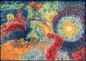 Composition astrale XII - Wilhelm Morgner