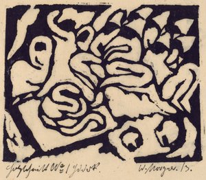 Flagellation - Wilhelm Morgner