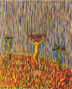 La Crucifixion, 1912 - Wilhelm Morgner