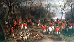 Élisabeth à la chasse, fin du XIXe siècle - Wilhelm Richter