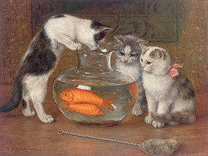 Une friandise tentante - Wilhelm Schwar