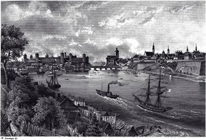 Vue de Narva - Wilhelm Siegfried Stavenhagen