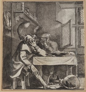 Le Fou Qui Regarde à Travers les Doigts de Sa Femme - Wilhelm Stettler