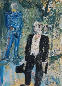 Général et homme en habit