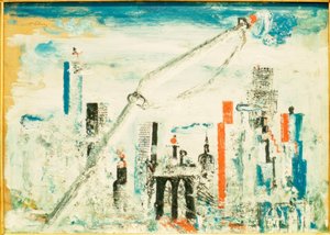 New York, Manhattan avec grue - Wilhelm Thöny