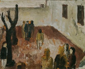 Étude pour "Cour d