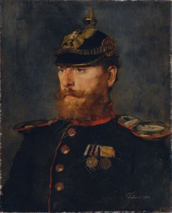 Officier de la milice - Wilhelm Trübner