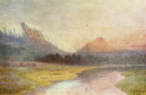 Un coucher de soleil sur la tête du Lion, effet du vent du sud-est - Wilhelm Westhofen