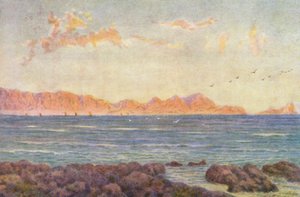 La partie sud de False Bay, avec Cape Hangclip - Wilhelm Westhofen