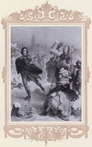 Goethe à Francfort - Wilhelm von (after) Kaulbach