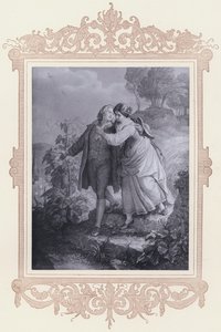 Hermann et Dorothée - Wilhelm von (after) Kaulbach